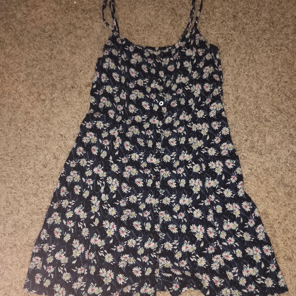 Flowered sun dress